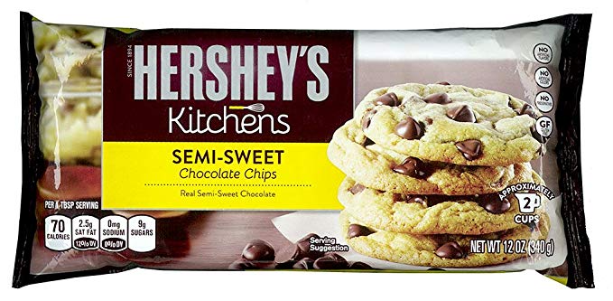 HERSHEY'S BAKING PCS SEMI SWEET (12 x 10Z)
