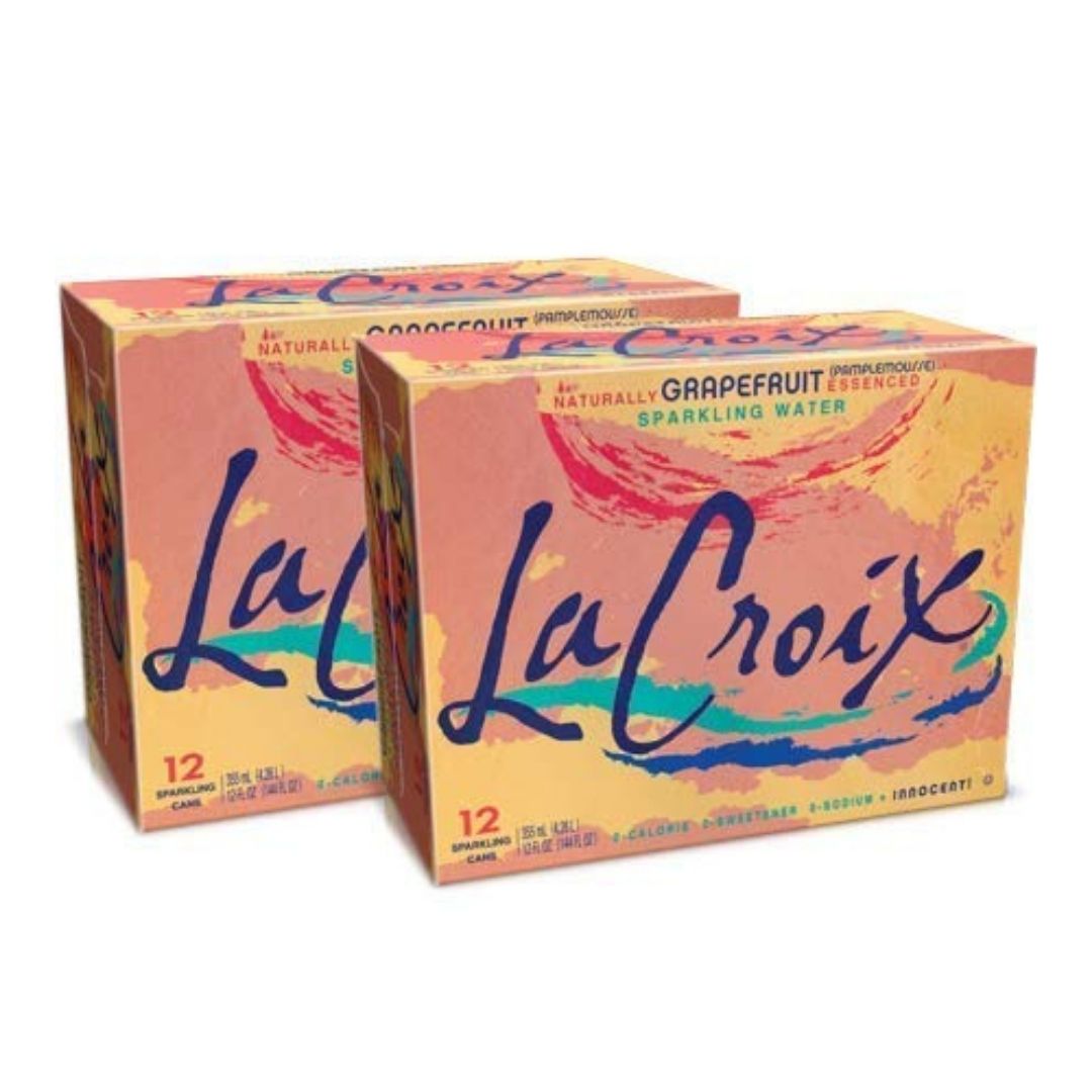 LACROIX GRAPEFRUIT WATER 12 oz / 24PK