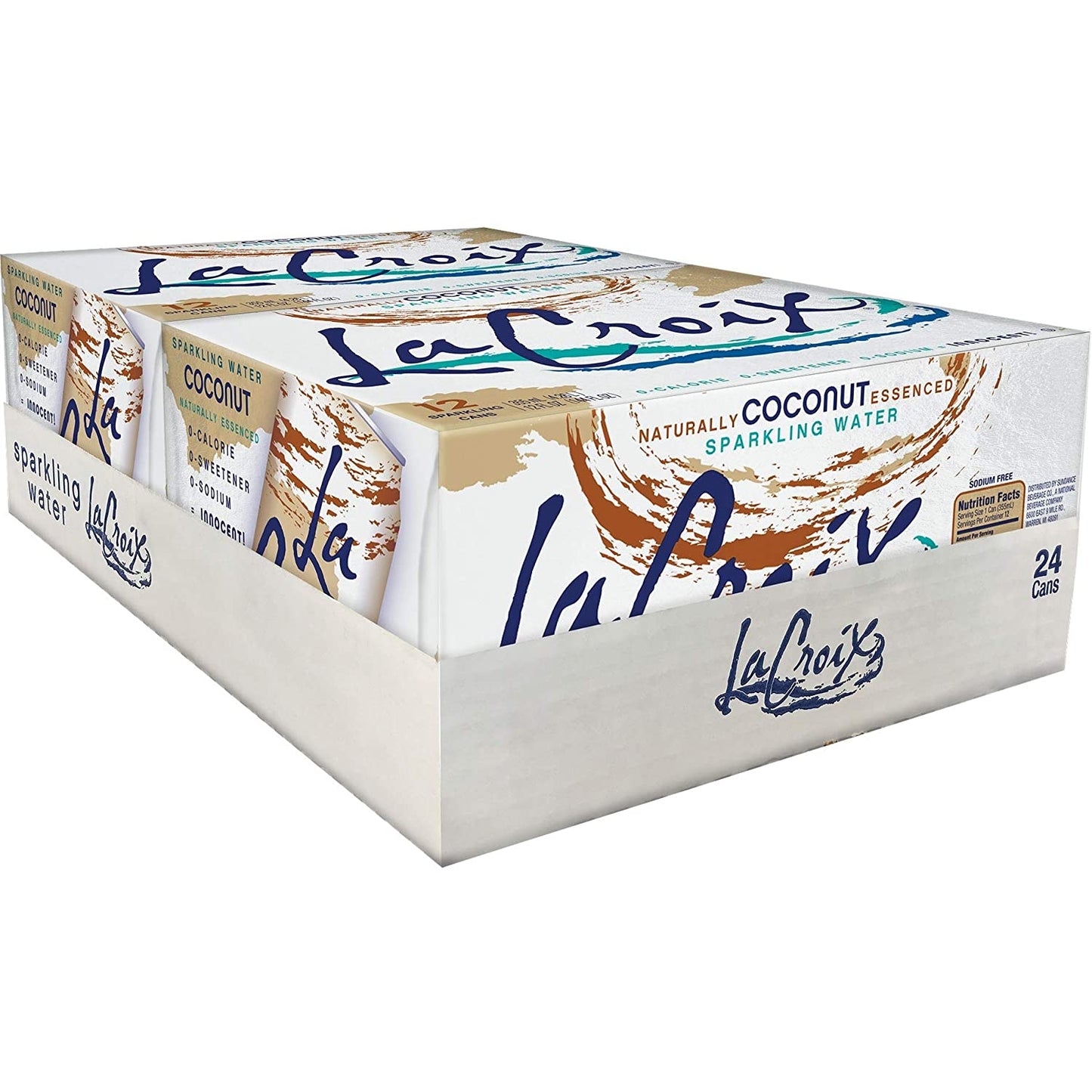 LACROIX COCONUT WATER 24PK