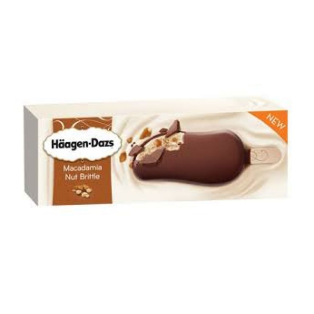 HÄAGEN-DAZS MACADEMIA NUT BRITTLE BAR (24X 80ML)