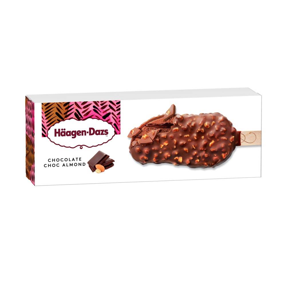HÄAGEN-DAZS CHOCOLATE ALMOND BAR (24x 80ML)