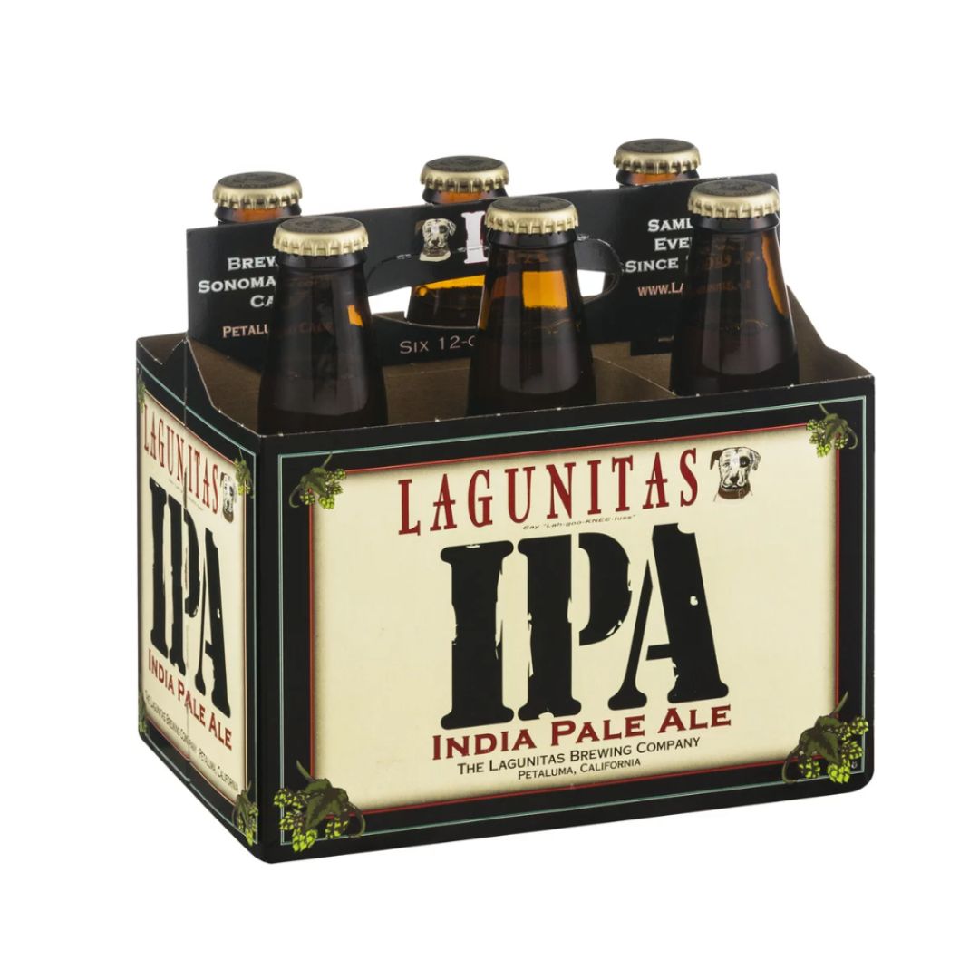 LAGUNITAS IPA BEER 6 X 4PK 33CL