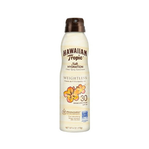 Hawaiian Tropics SILK HYDRATION Weightless CSpray SPF30 6oz
