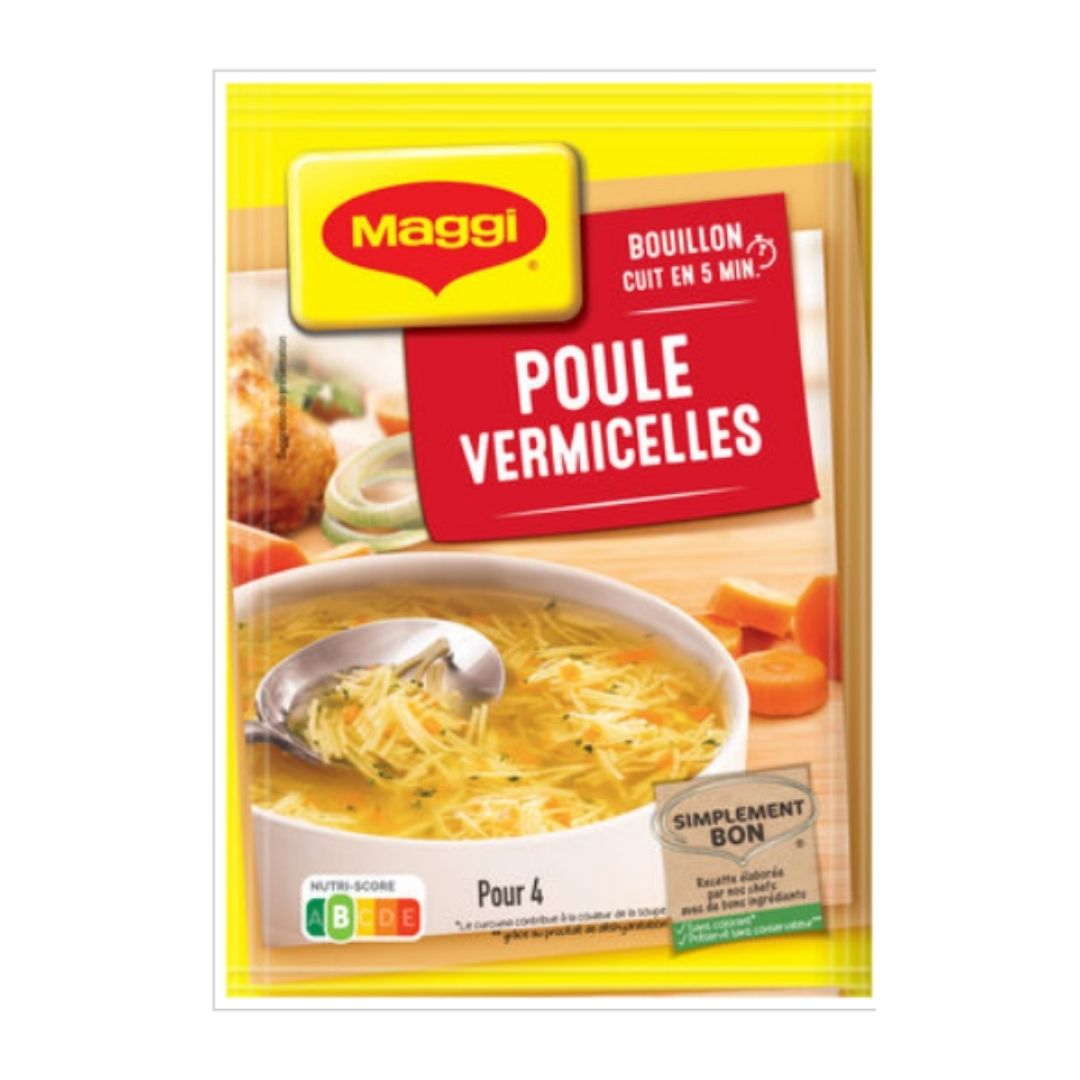 MAGGI SOUP BOUILLON POULE VERMICELLES 110x65G