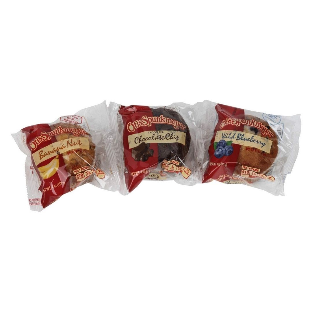 Variety Pack Muffins 60/4oz (wild,Banana nut,Chocolate)