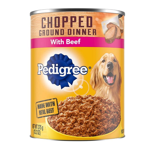 Pedigree Can With Chopped Beef 13.2OZ/12PCS