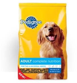 PEDIGREE ADULT DOG FOOD DRY 1.6kg x 4Pack