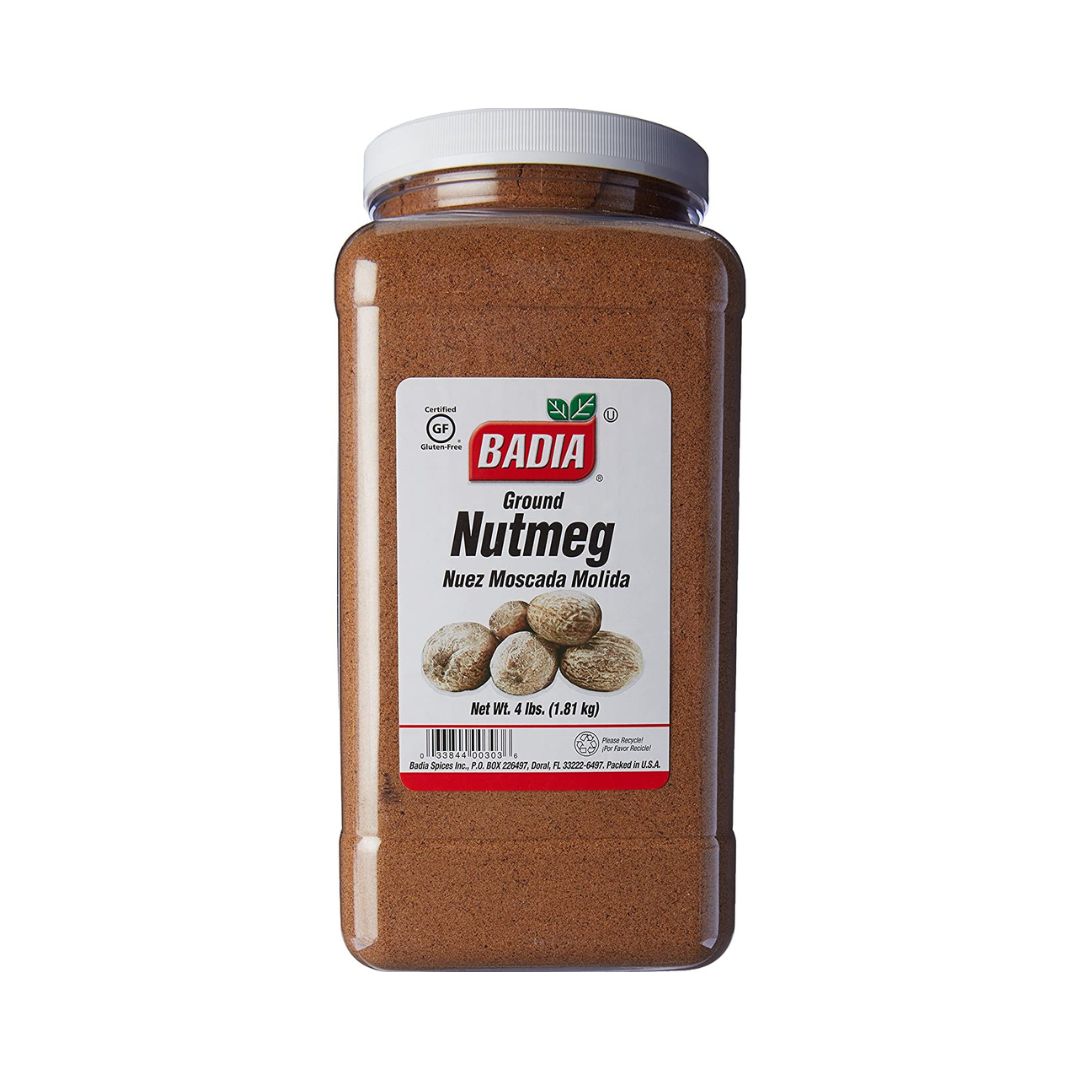 BADIA NUTMEG GROUND 4LBS/4