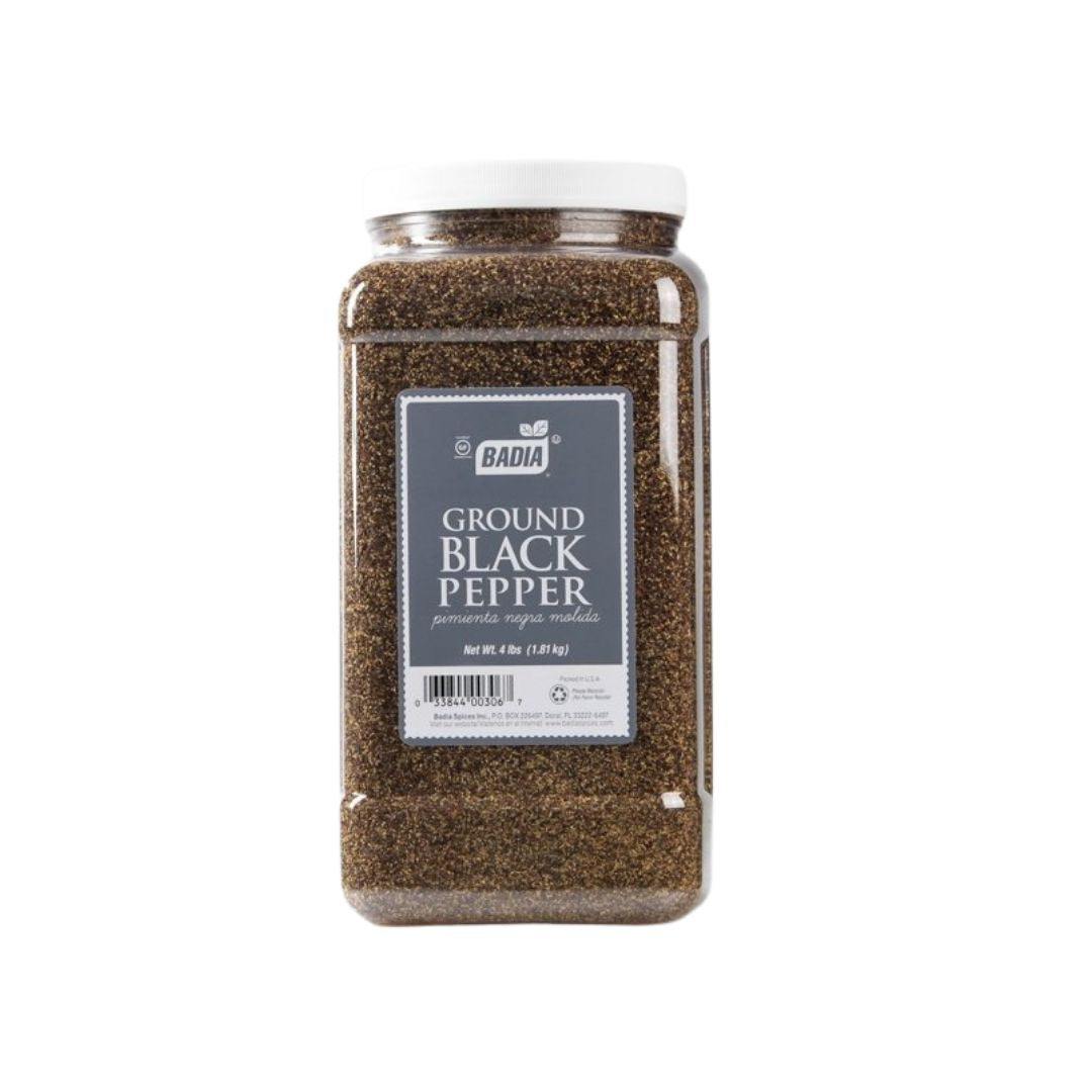 BADIA PEPPER BLACK GROUND 4LBS/4
