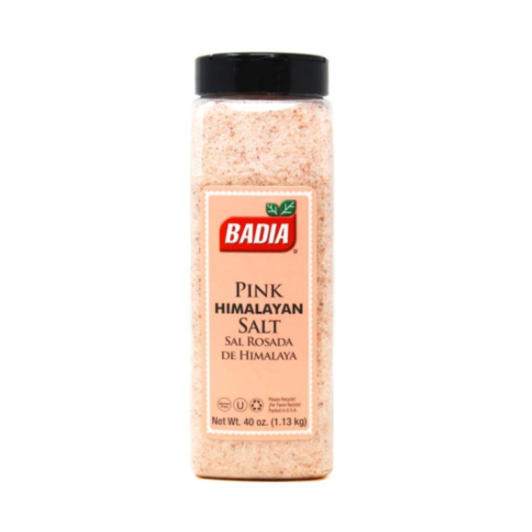 BADIA PINK HIMALAYAN SALT 40OZ/6