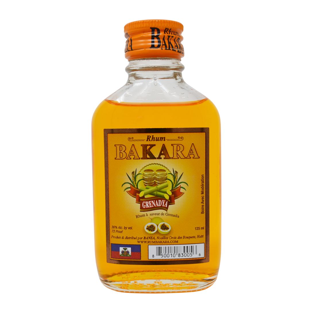 RHUM BAKARA GRENADYA 48X125ML