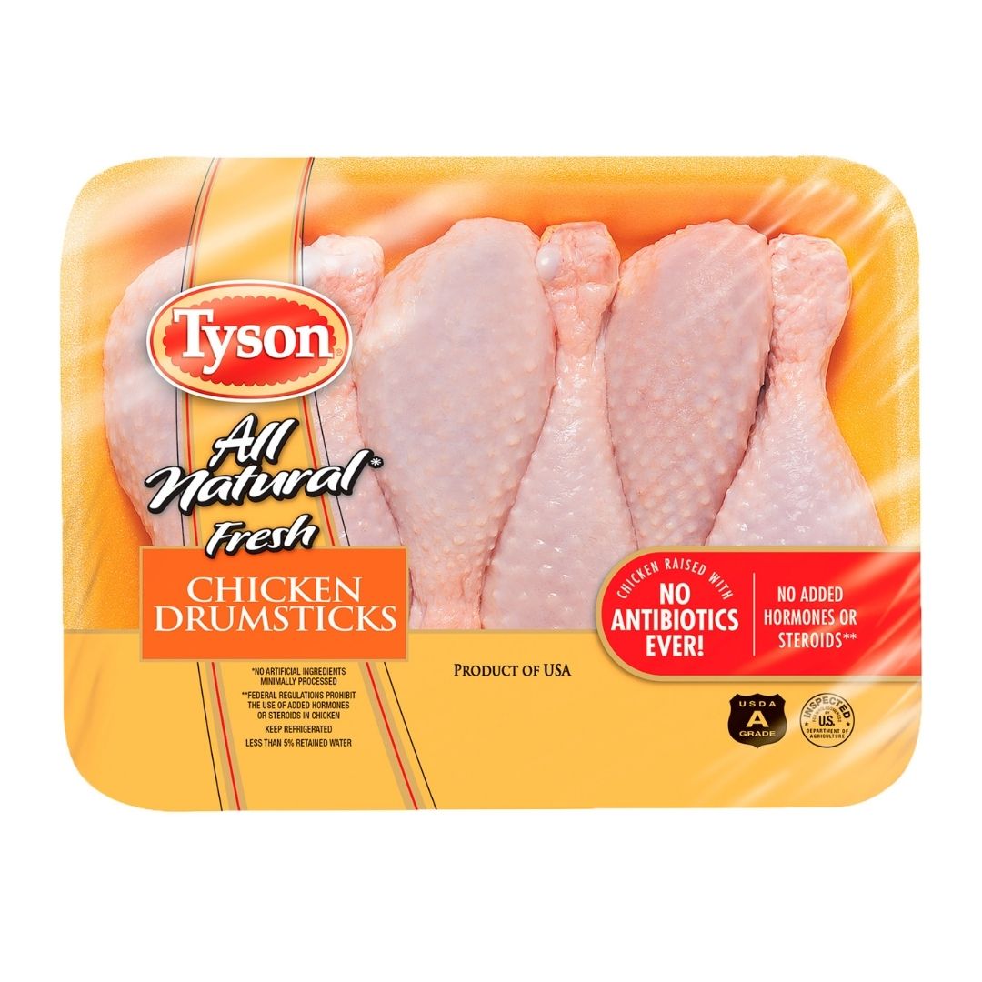 TYSON IF CHICKEN DRUMSTICK 2.5LB X 12