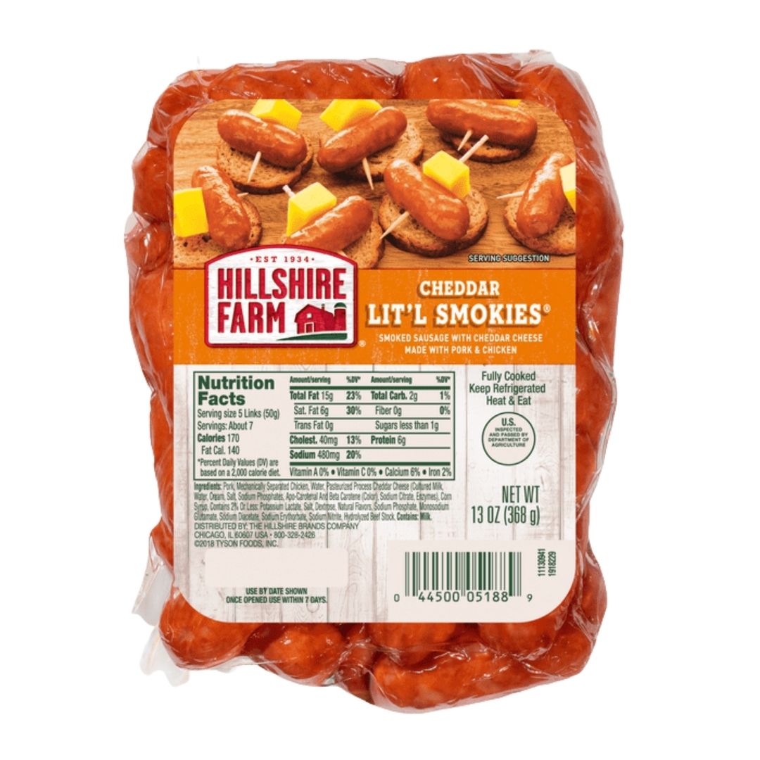 Hillshire Farm COCKTAIL CHEDDAR SMOKEY 12/ 13OZ