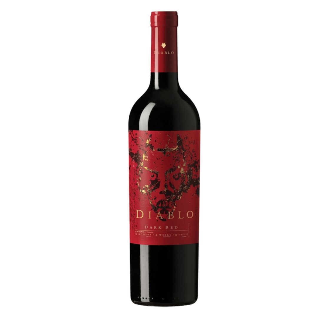 CASILLE DIABL DARK RED12X750ML