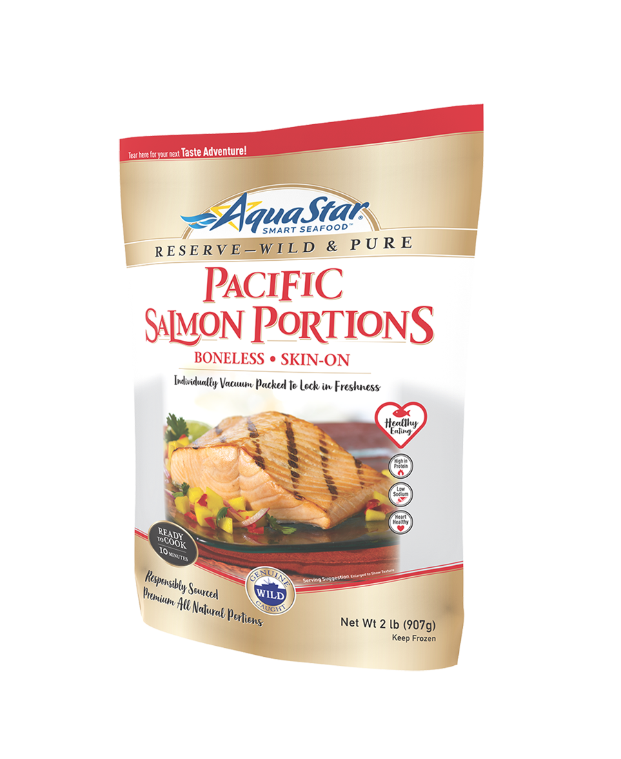 CHUM FS SALMON FILLET 30LB / 28 PACKS BY CASE