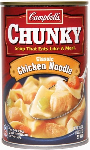 CHUNKY CHICKEN CLASSIC NOODLE 19OZ x 12