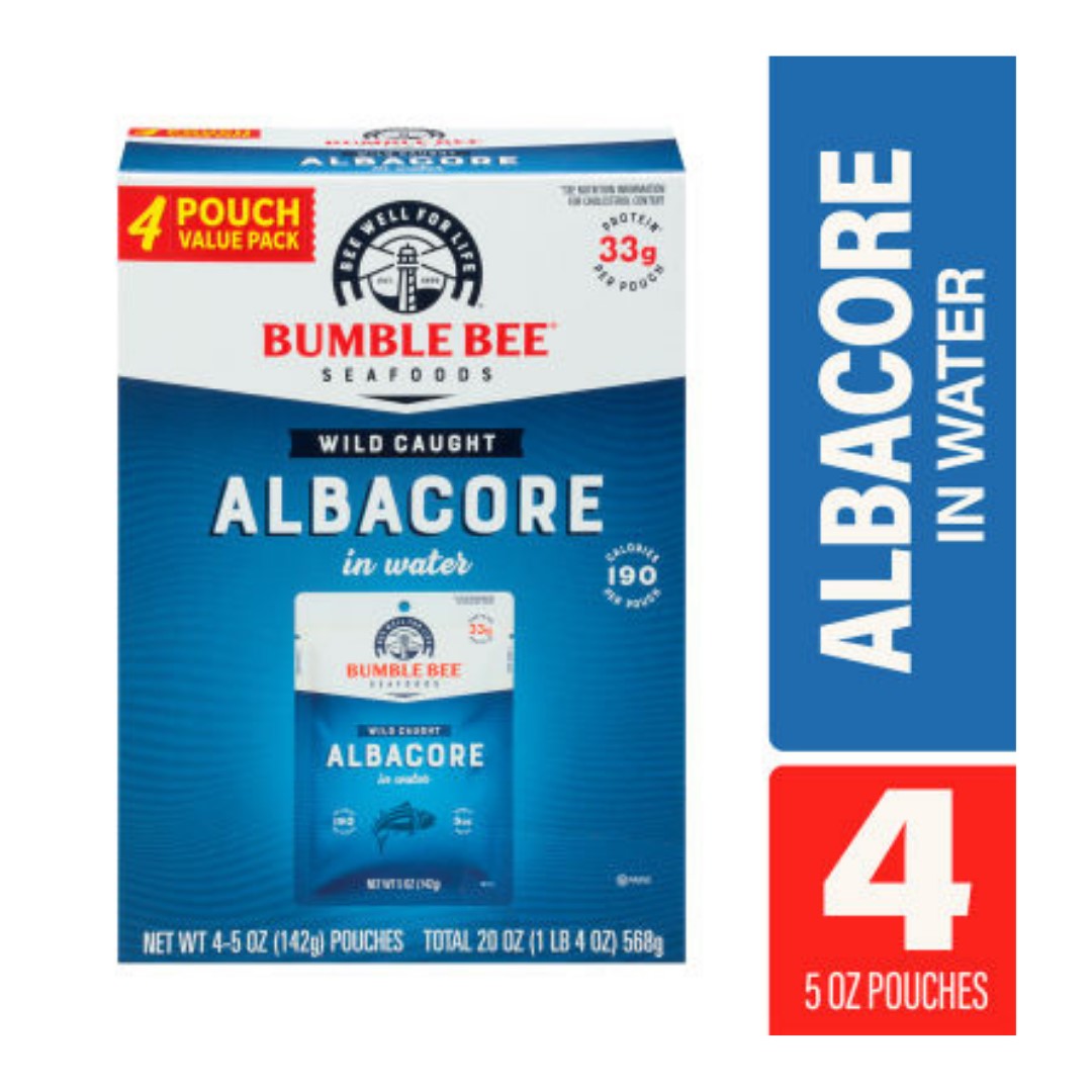 B BEE 4/5 OZ ALBACORE-POUCH