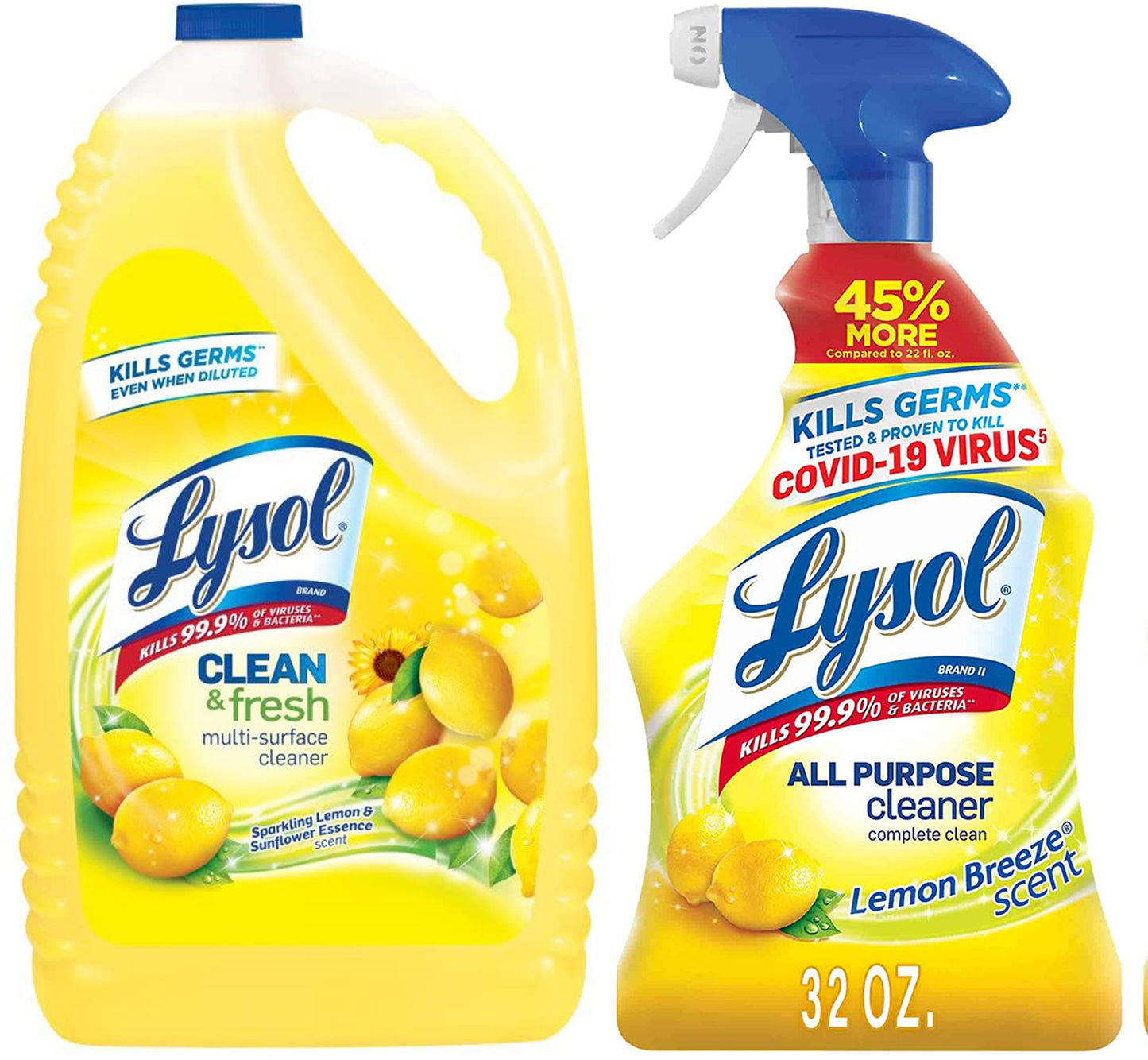 LYSOL LEMON APC 144OZ+32OZ