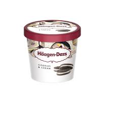 Häagen-Dazs MINICUPS COOKIES & CREAM 24 / 100ML
