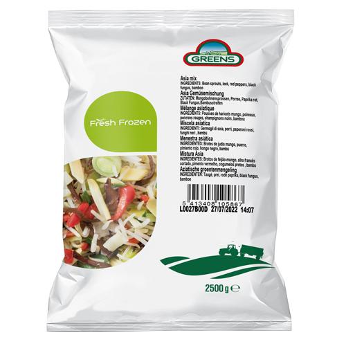 ASIAN NOODLES W/ FROZEN VEGETABLES 1.25KG