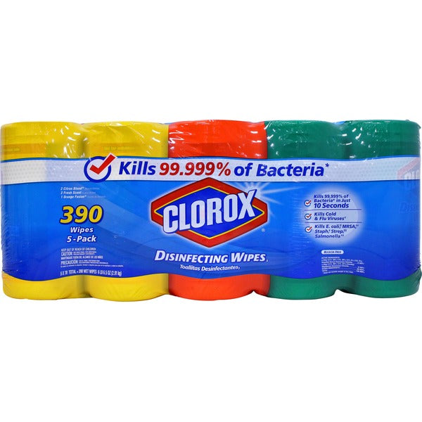 CLOROX WIPES 390 WIPES x 5 Pack