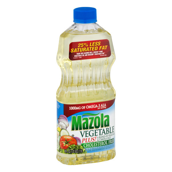 MAZOLA VEGETABLE OIL 24OZ x 12Pack