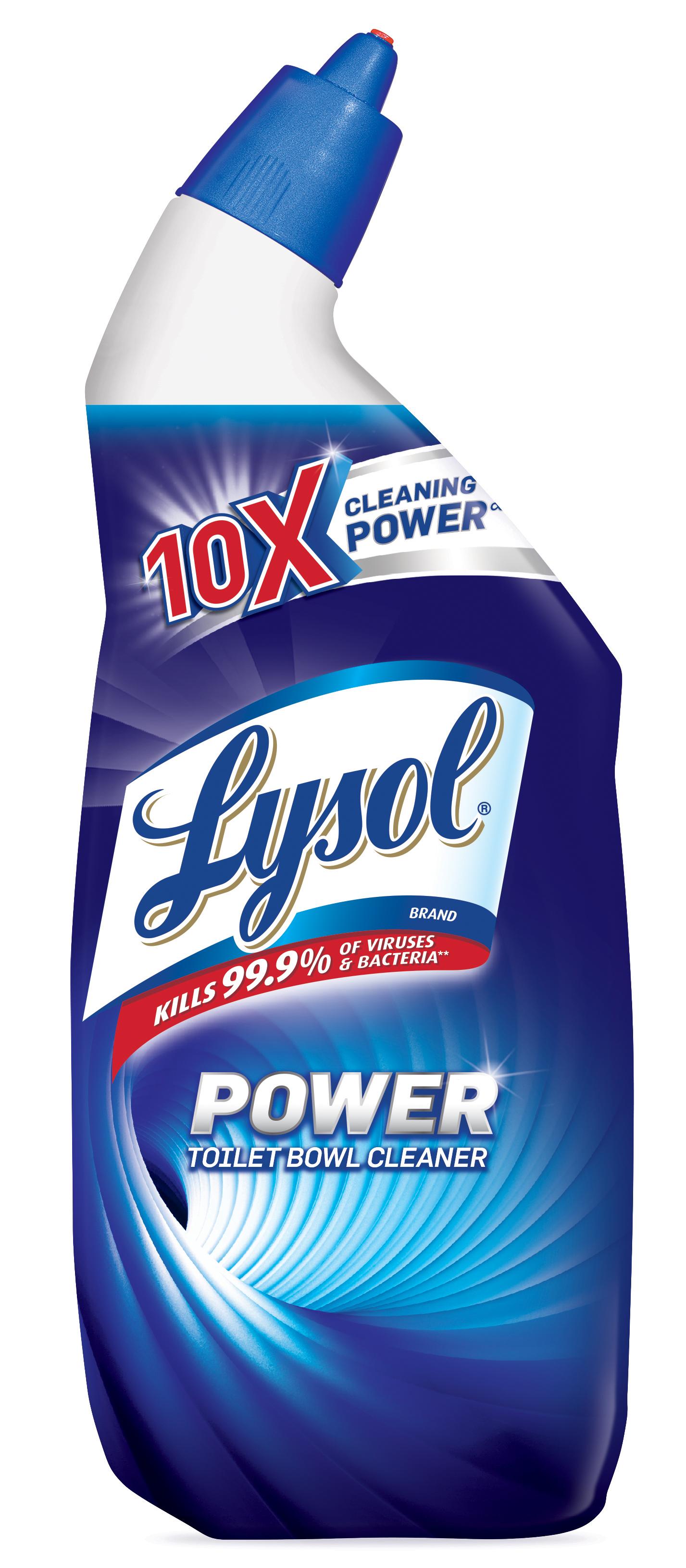 LYSOL TOILET BOWL CLEANER - POWER & FREE 9 / 24 OZ.