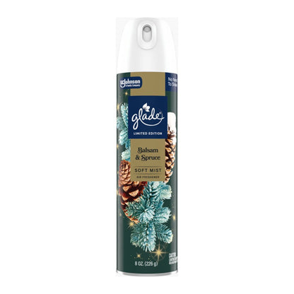 Glade® Balsam & Spruce Soft Mist Air Freshener Spray 8.3oz / 6