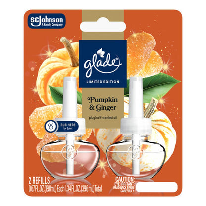 Glade® Pumpkin & Ginger PlugIns® Scented Oil Refills 1.34oz / 6