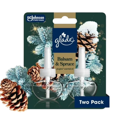 Glade® PlugIns® 2 Refills Air Freshener, Balsam & Spruce 1.34oz / 6