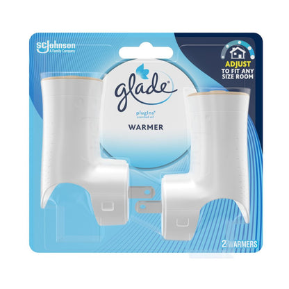 Glade PlugIns Air Freshener Warmer - Essential Oil Infused Refill Holder 2 Count