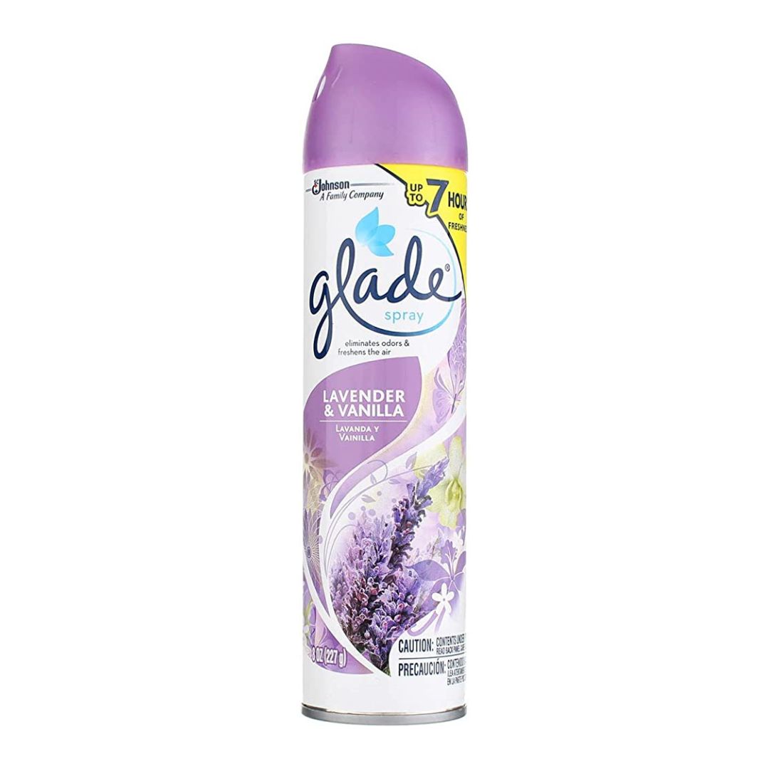 GLADE AEROSOL LAVENDER VANILLA 8.3OZ / 6