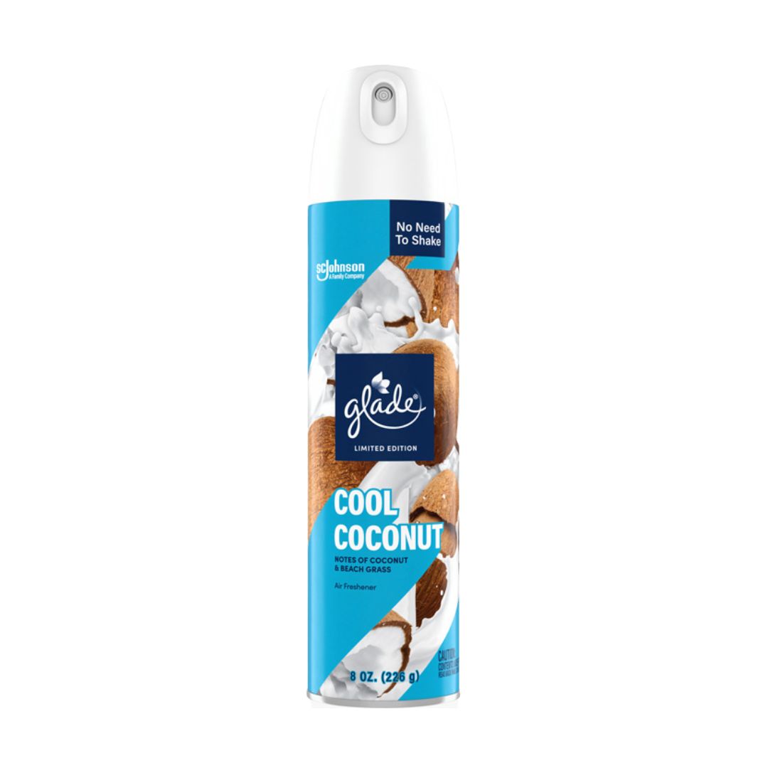 Glade® Cool Coconut Soft Mist Air Freshener Spray 8.3OZ / 6