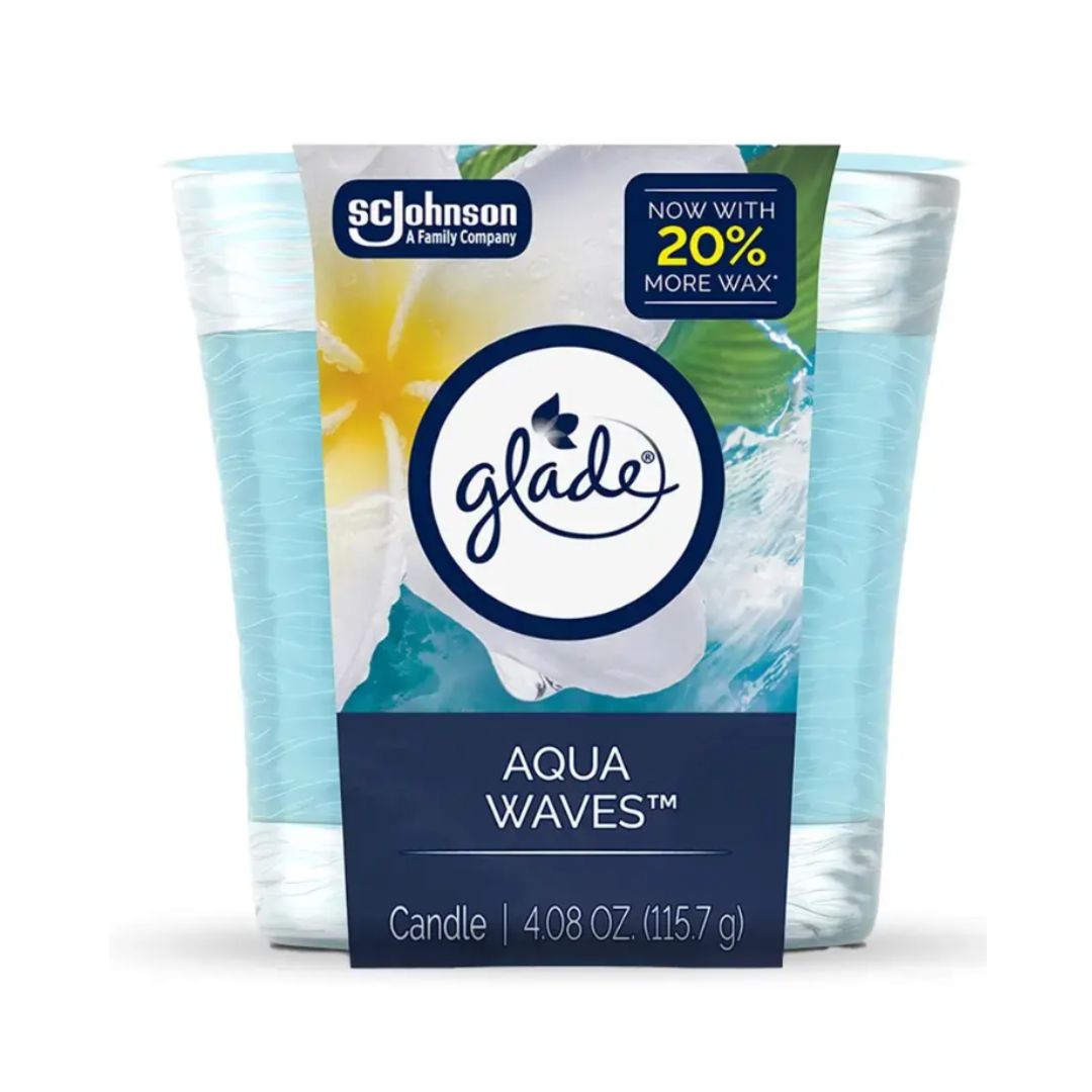 Glade Candle Aqua Waves - 4.08 Oz. x 6