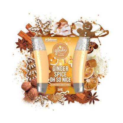 GLADE CANDLE 2PK GINGER B 8.16OZ / 3