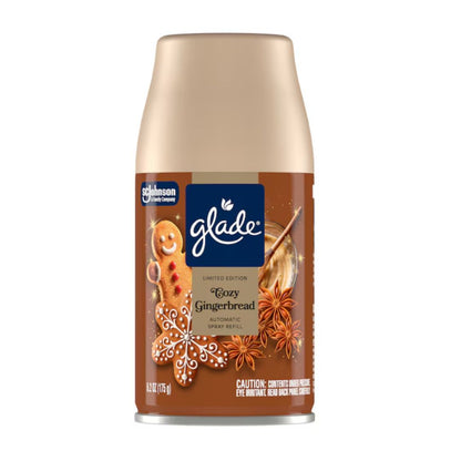 GLADE AUTO GINGER BREAD 6.2OZ / 4