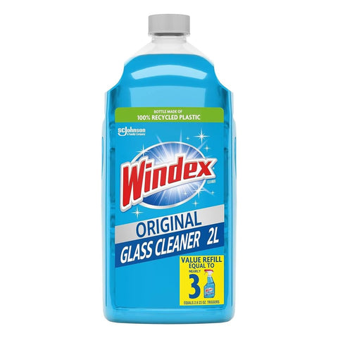Windex Glass Cleaner Spray Refill 2L X 6 /CS