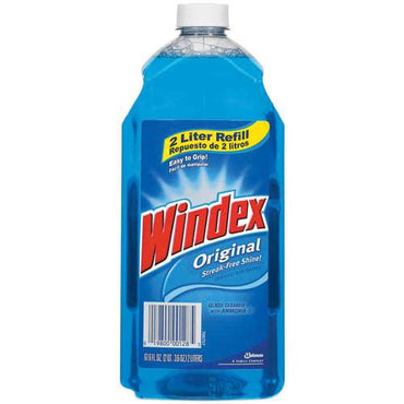 Windex Glass Cleaner Spray Refill 2L X 6 /CS