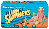 HUGGIES LITTLE SWIMMER MEDIUM 8X11