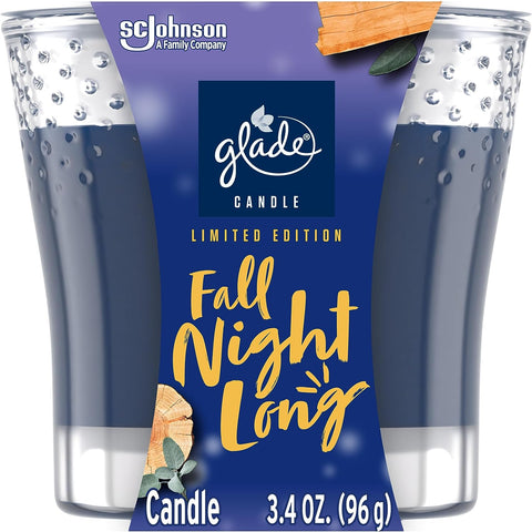 GLADE CANDLE FALL NIGHT 3.4OZ / 6