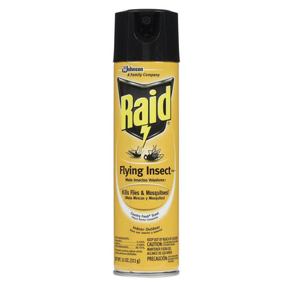 Raid Flying insect Country Fresh Scent Indoor-Outdoor  (12 x 11oz)