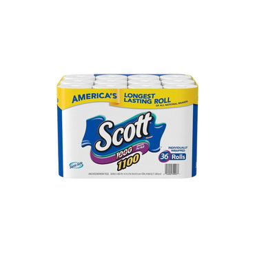 SCOTT BATH TISSUE 1100 X 36ROLL