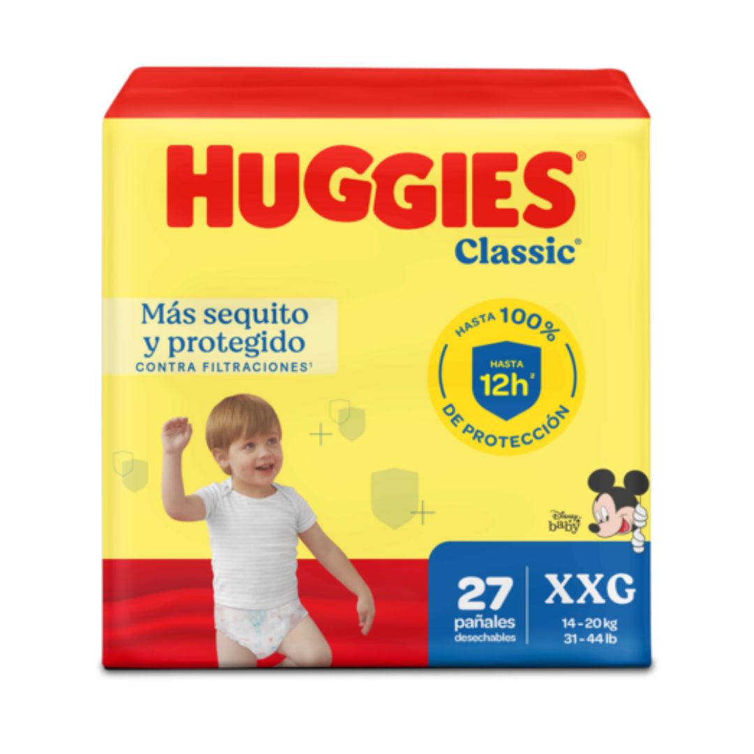 HUGGIES DIAPER CLASSIC MEGAXXL-5 6 X 27