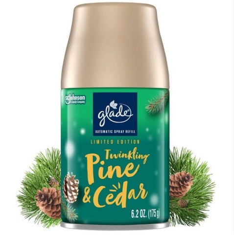 GLADE AUTOMATIC PINE CEDAR 6.2OZ / 6