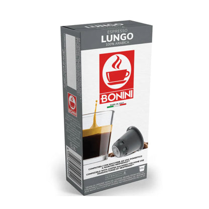 Lungo Coffee Pods | Nespresso Compatible Capsules | Pack of 10