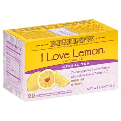 BIGELOW ILOVE LEMON TEA 20BAGS