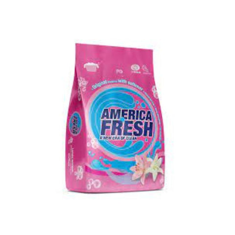 America Fresh DETERGENT W/ SOFTENER PINK 25/400GR/