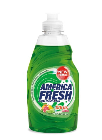 America Fresh DISHWASHING SOAP CITRUS 6/ 90OZ