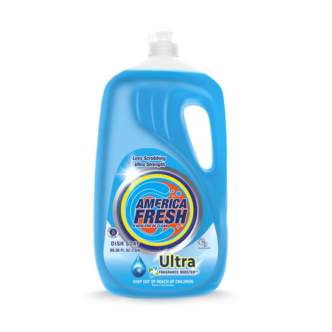 America Fresh DISHWASHING SOAP BLUE 6 / 90OZ