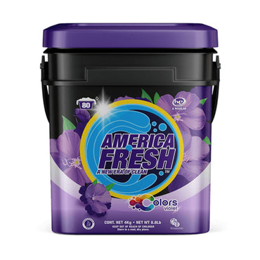 America Fresh DETERGENT DARK CARE BUCKET VIOLET 1 / 4KG